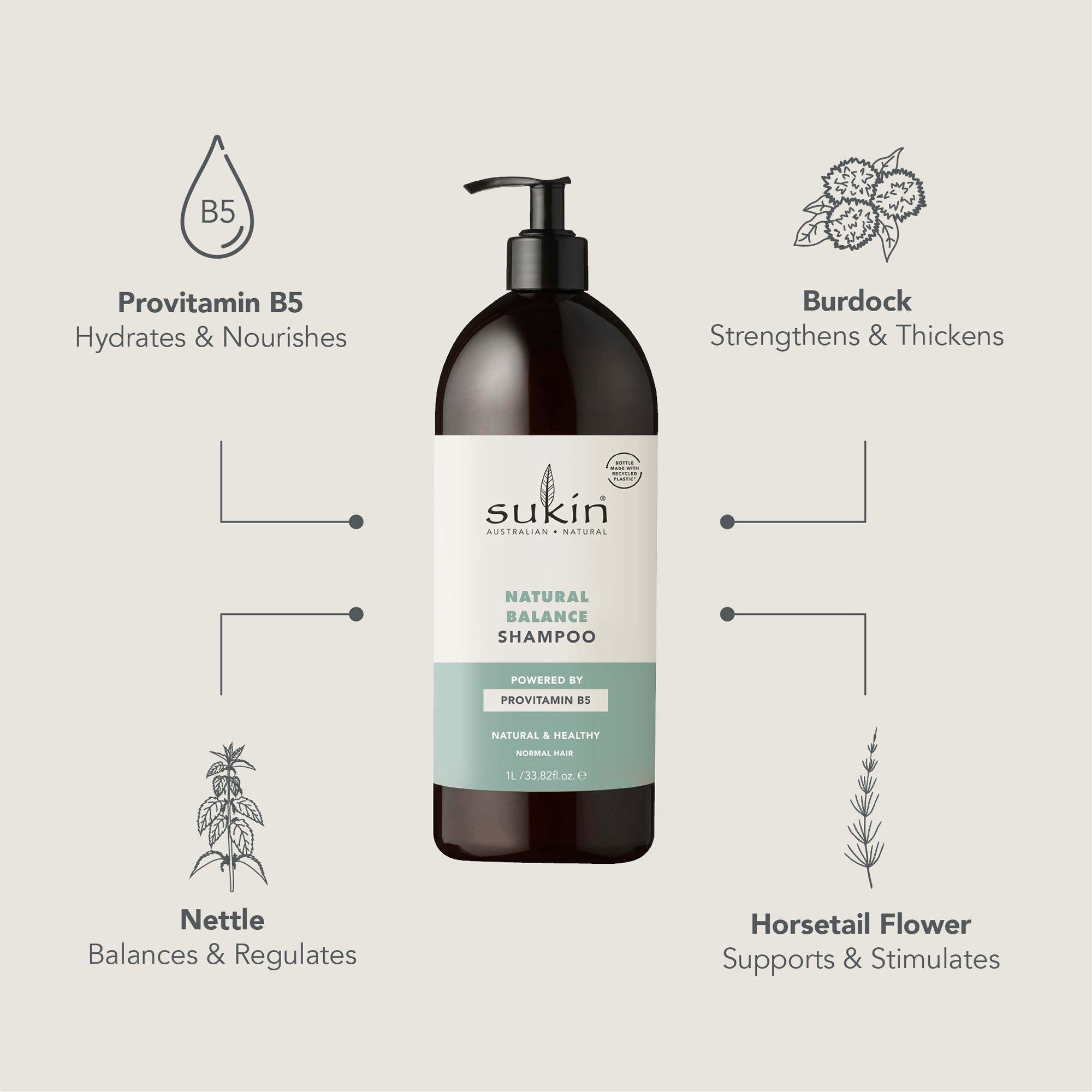 NATURAL BALANCE SHAMPOO | 1 L